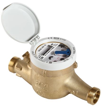 Счетчик воды - мокроход MNK-RP-N ZENNER MNK-RP-N, DN 15, Q3 2,5, L 170 mm, б/п, 100 L по лучшей цене с доставкой - интернет-магазин Прогрессивные решения